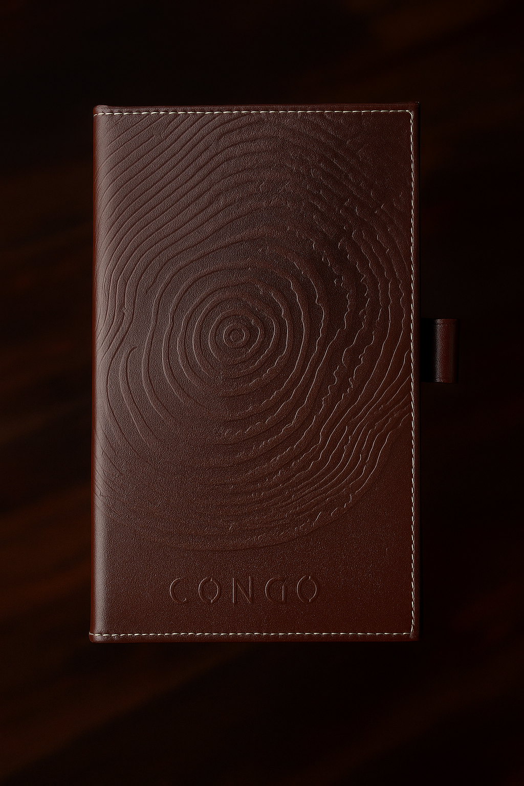 Vintage Brown Pure Leather Bill Holder