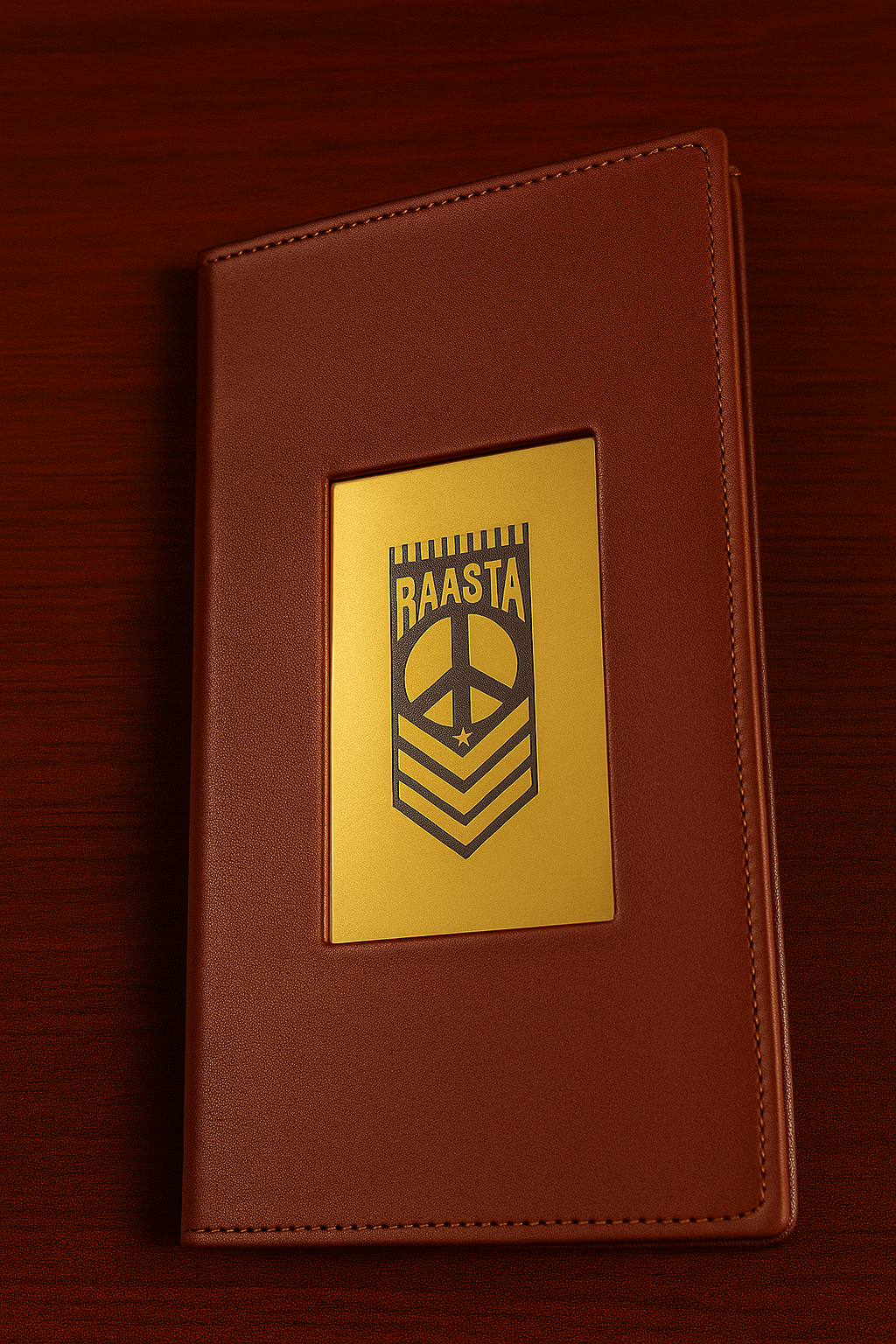 PVC Laser Marked Maroon Bill Folder
