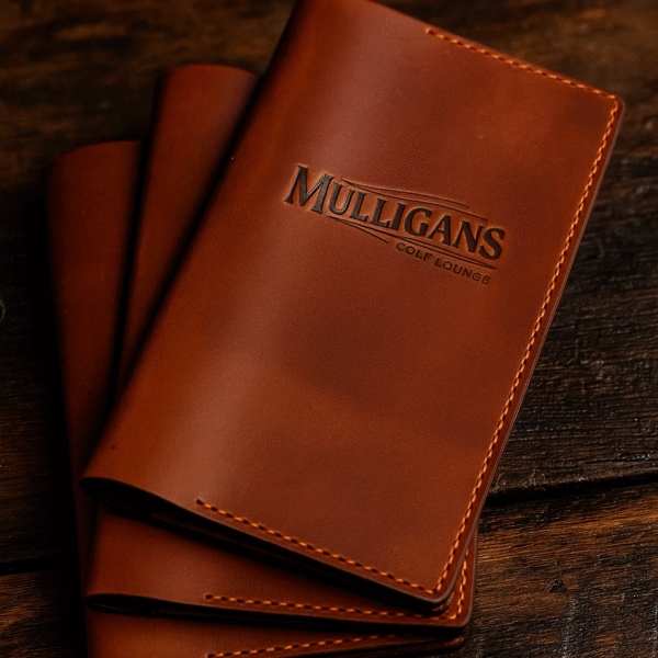 Embossed Premium Leather Bill Book