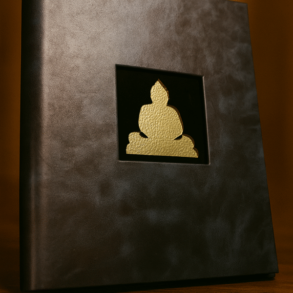 Multi-Colour Buddha Menu Folder