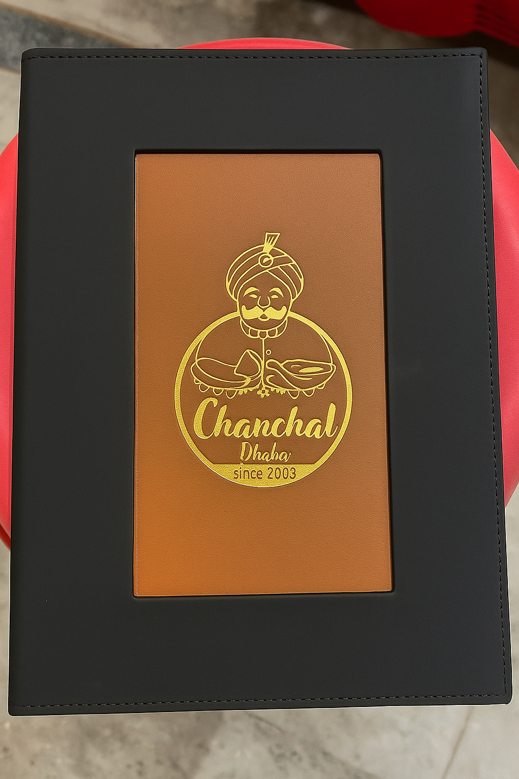 Customizable Restaurant Menu Cover