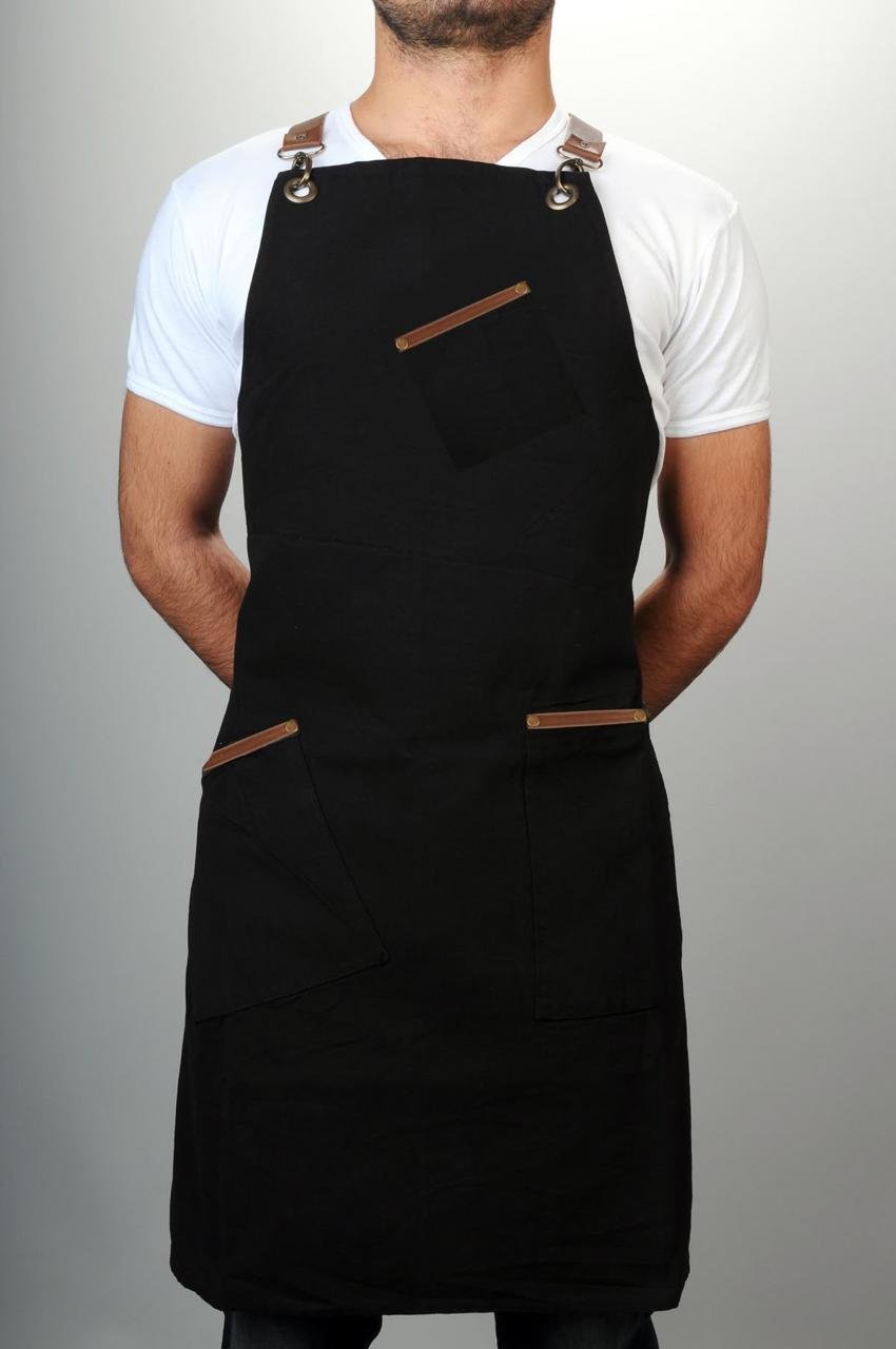 Minimalist Leather Cook Apron